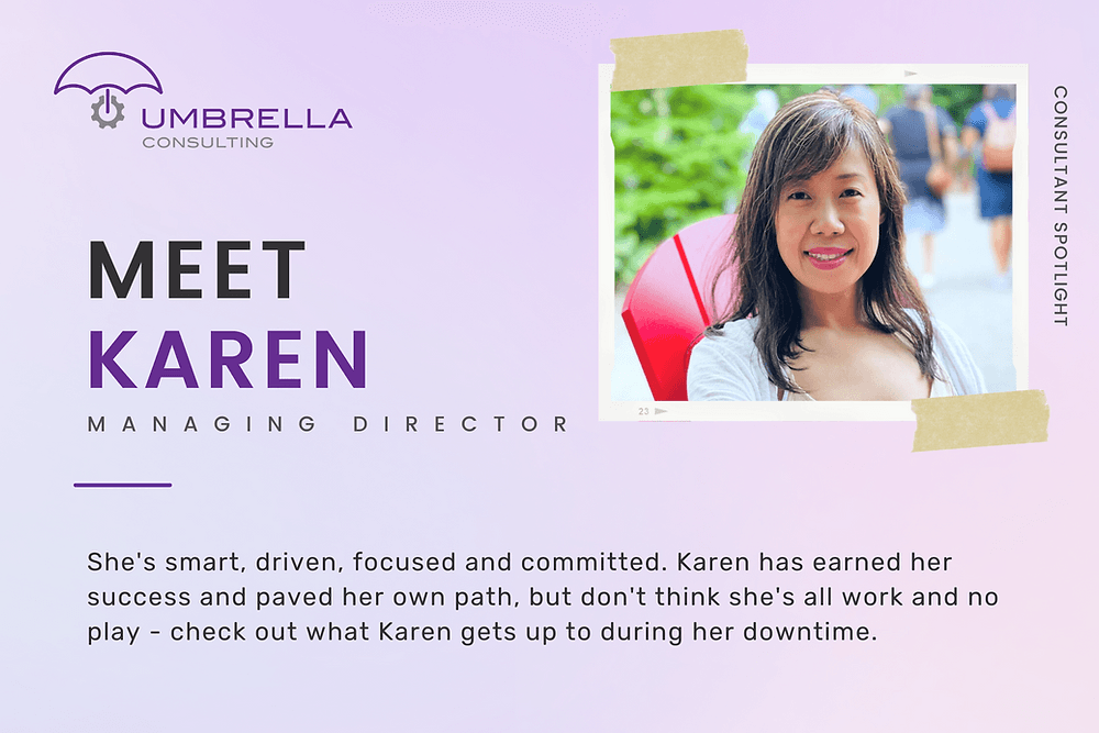 Consultant Spotlight: Karen Chang