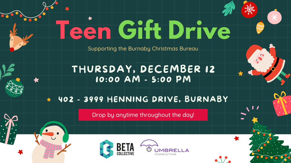 Help Spread Holiday Cheer with our Teen Gift Drive